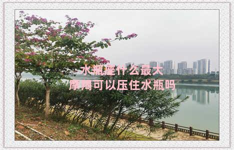 水瓶座什么最大 摩羯可以压住水瓶吗